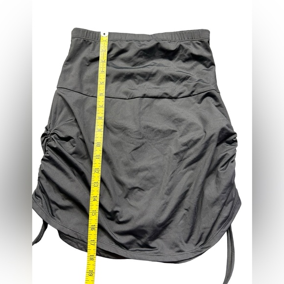 ANNE COLE black Tummy Control Skirted Bikini Swim Bottom size medium NWT - Picture 11 of 12